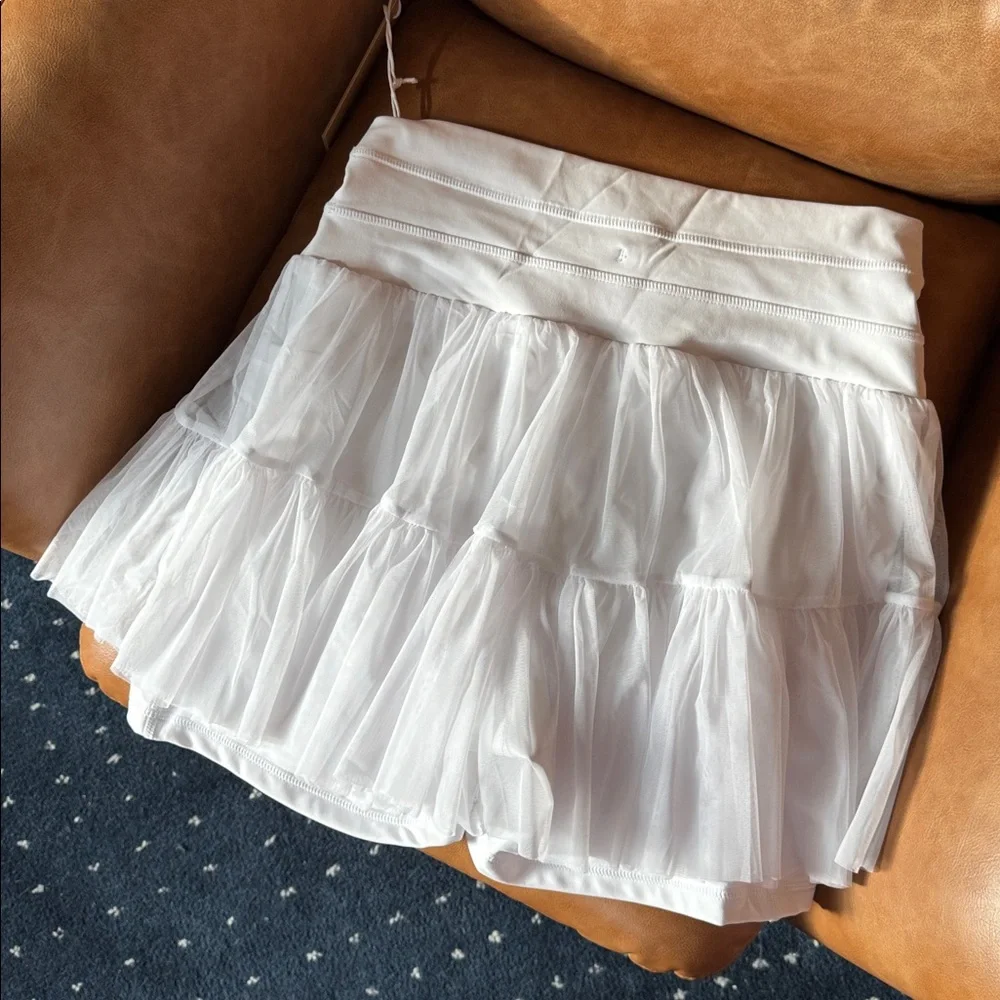 Popflex pirouette skirt - cool white - M - Picture 4 of 4